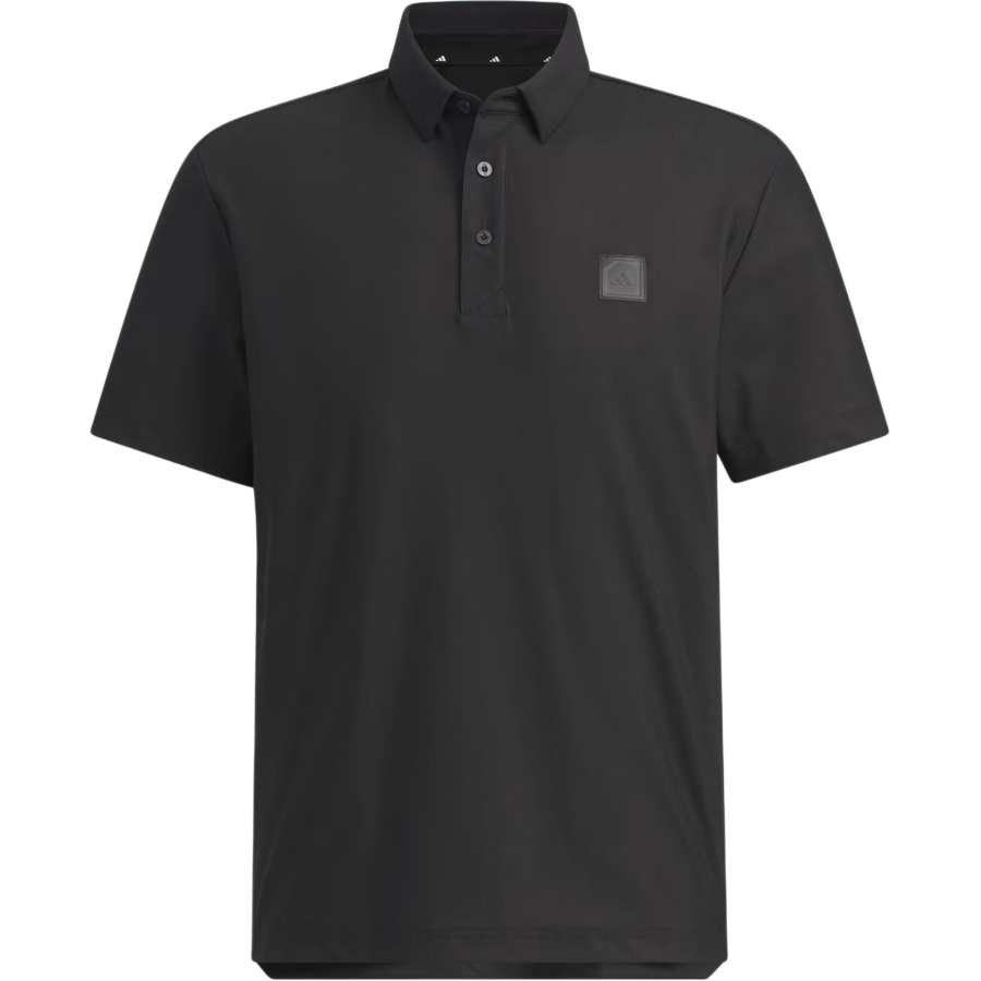 Adidas Adidas Golf Clothing Men's Black Polo Collar Moderate