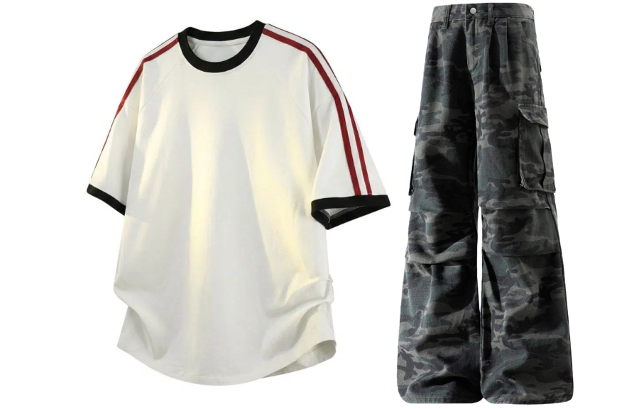 GWAF Casual Sportswear Unisex Crew Neck Moderate