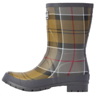 BARBOUR Banbury Rain Boots Women's Gray