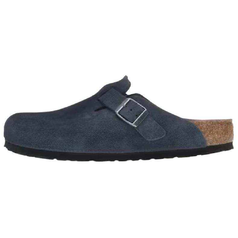 Birkenstock Boston Birkenstock Shoes Unisex Marine Blue Narrow