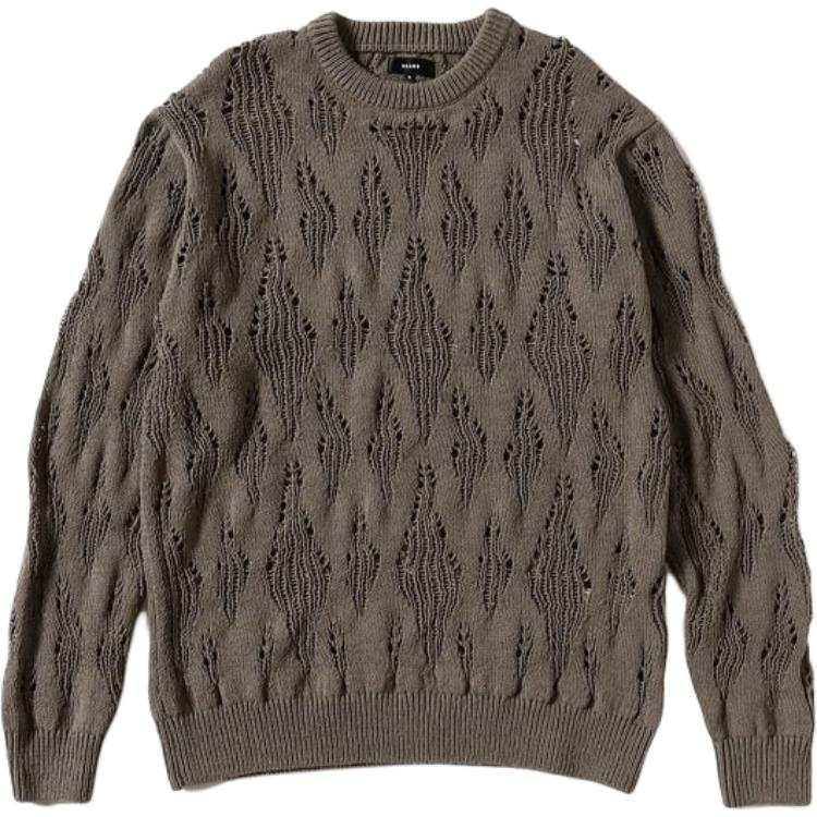 Beams Relaxed Fit 3 Gauge Crew Neck Knit Knitwear Men's