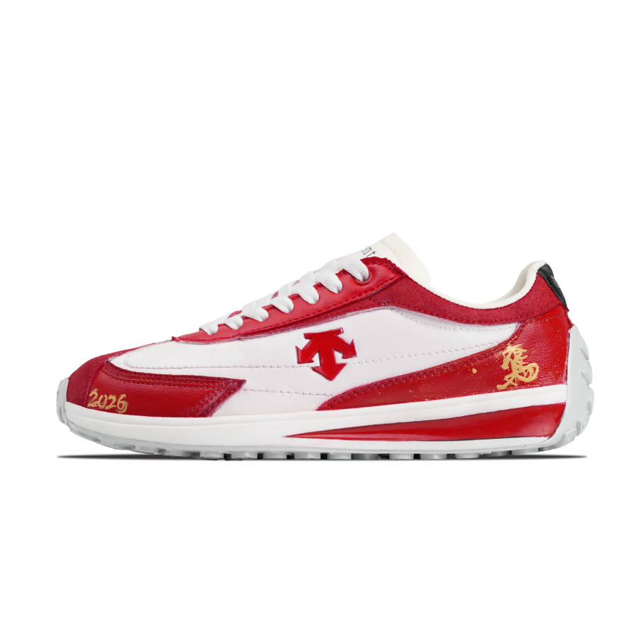 DESCENTE Cron Racer Year Of The Horse Synthetic Leather, Leather Vintage Style
