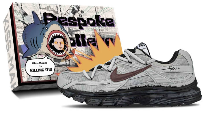 Nike Nike Initiator Cushioning Breathable Support Low top Running Shoes Unisex Gray