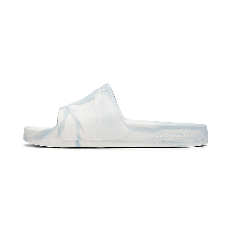 Champion Slide Slippers Unisex Clear Blue/Milk White