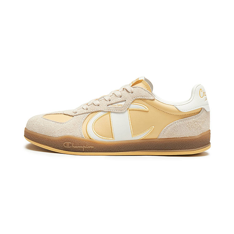 Champion Low top Casual Shoes Women's Light Bone/Resin Yellow