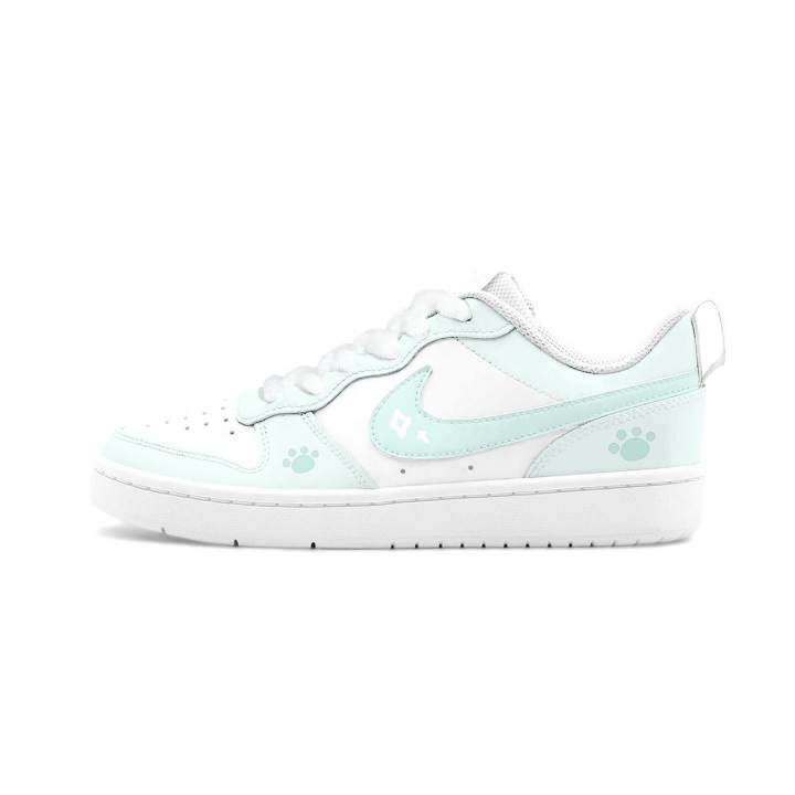 Nike Nike Court Borough 2 Skateboard Shoes Unisex Low Top Light Green