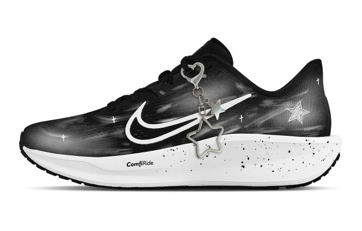 Nike Nike Quest 6 Rebound Low top Casual City Commuting Training Running Shoes Men's Black