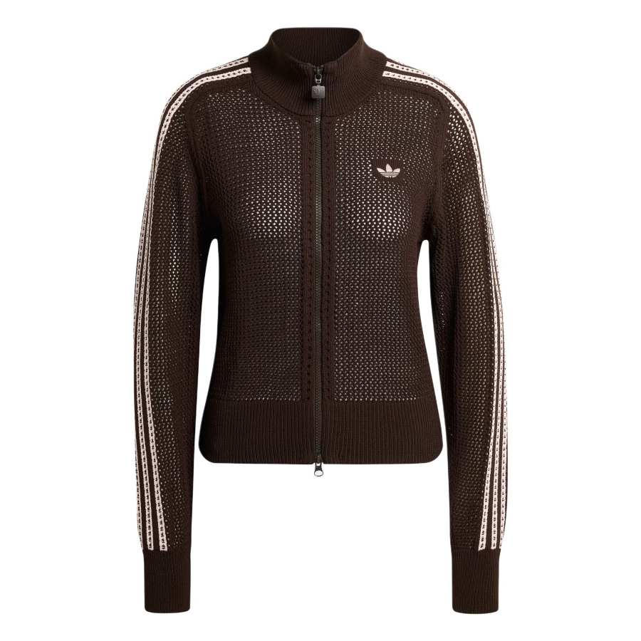 Adidas Originals Firebird CROCHET TRACK TOP Knitwear Women's