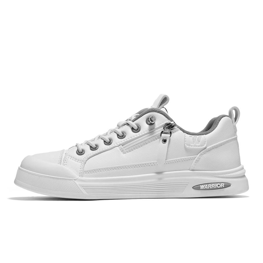WARRIOR WARRIOR Skateboard Shoes Men's Low Top White