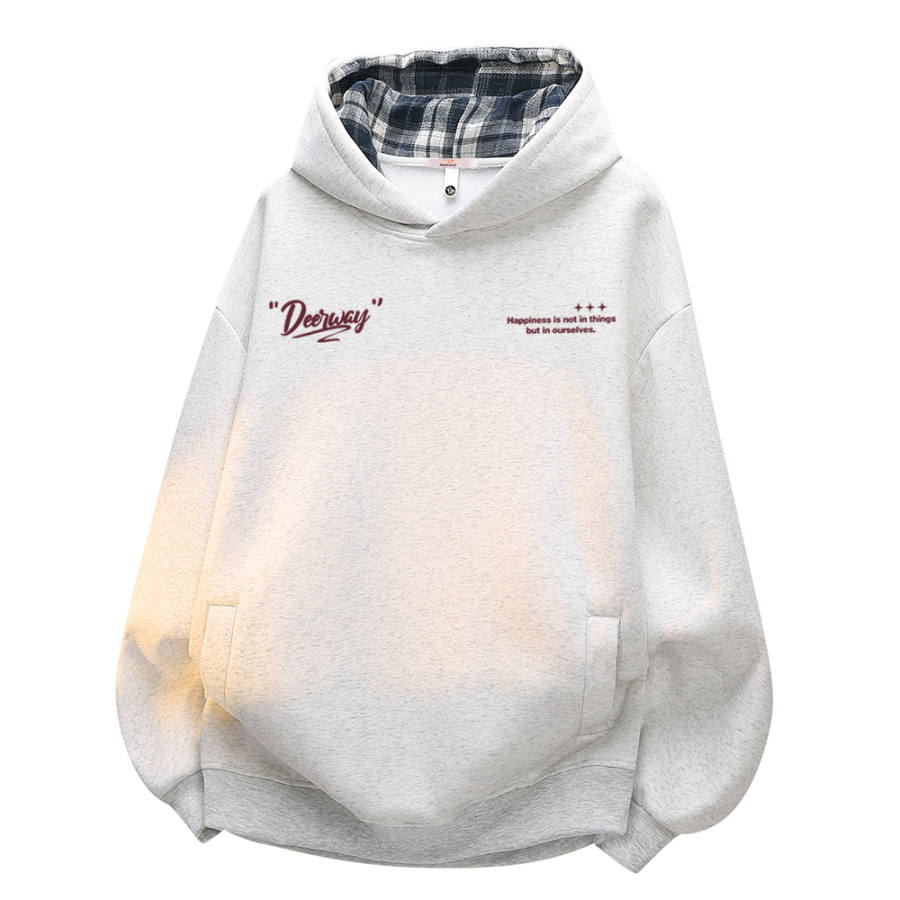 DEERWAY DEERWAY Sweatshirts Unisex Hooded Moderate Regular