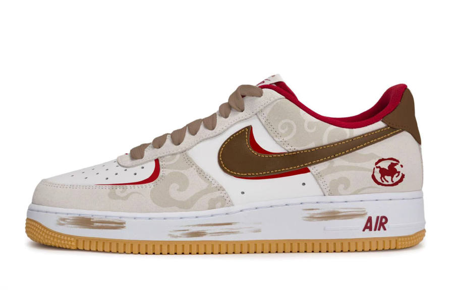 Nike Nike Air Force 1 Walking Planet, Spring Breeze In Every Step Cushioning Low top Skateboard Shoes Unisex