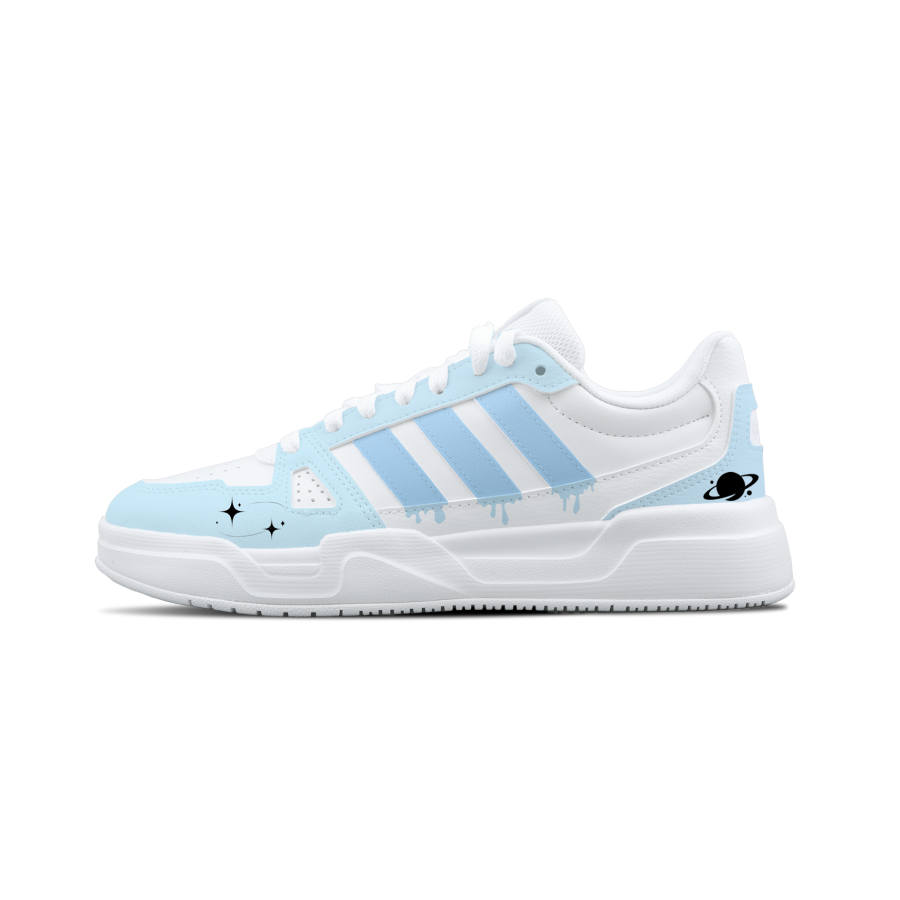 Adidas Adidas LITE BALLER PU Teal Frost Slip Resistant, Abrasion Resistant, Lightweight Low top Skateboard Shoes Unisex