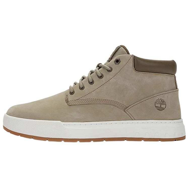 Timberland Maple Grove Leather Chukka Boots 'Light Taupe Nubuck'