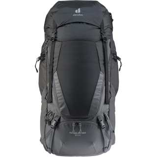 DEUTER 50+10L Outdoor Bags Nylon Obsidian Black/Atlantic Blue Unisex