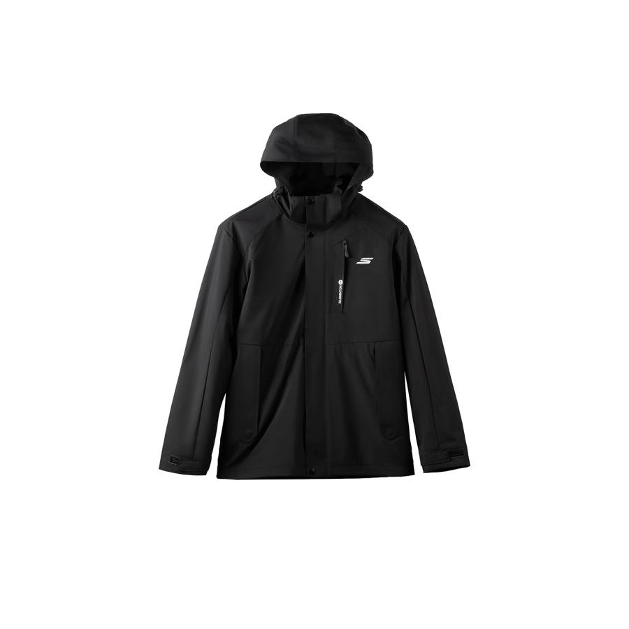Skechers Jackets Unisex Hooded Non Detachable Moderate