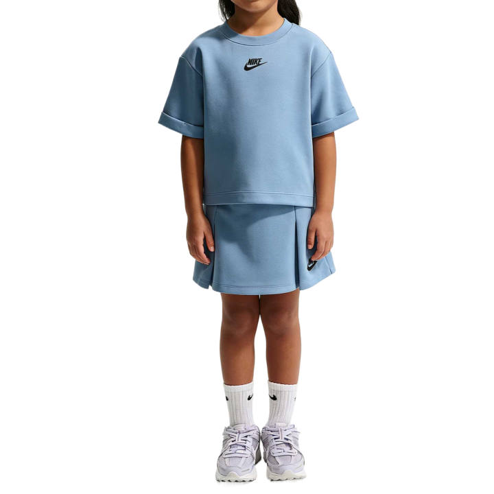 Nike Nike Kids Two Piece Skirt Sets Crew Neck Moderate Short