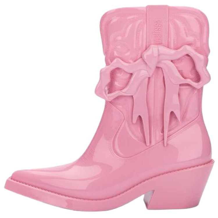 Melissa MALDITO x MELISSA Texas PVC Ankle Boots Women's Pink
