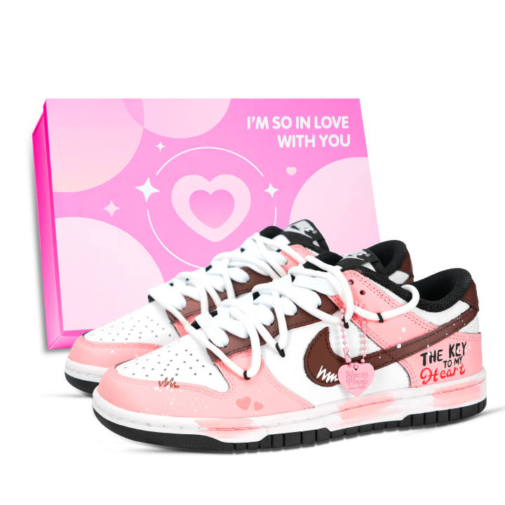 Nike Nike Dunk Black White, Heart To Heart Abrasion Resistant Slip Resistant Abrasion Resistant Slip Resistant Low top