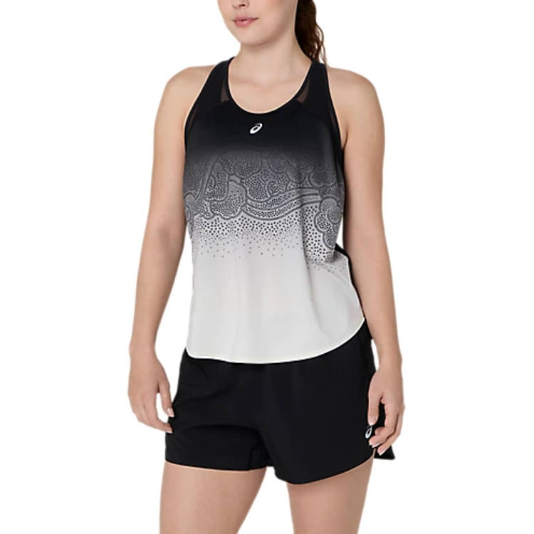 ASICS Running Tank Tops Women's Performance Black/Cream Moderate