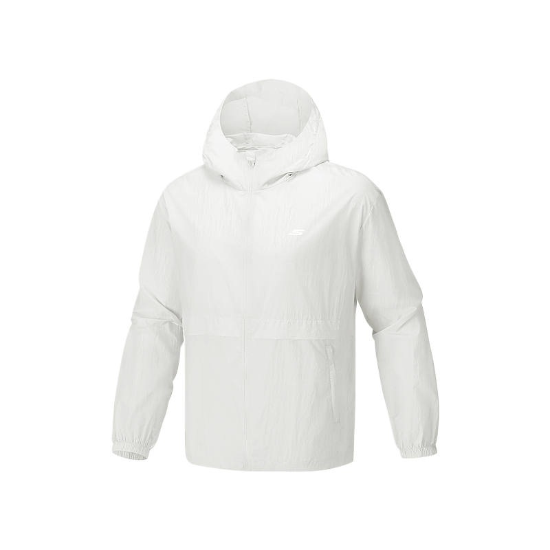 Skechers Jackets Unisex Bright White Hooded Moderate Other