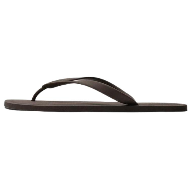 ZARA ZARA Rubber Sole Flip Flops Men's Brown