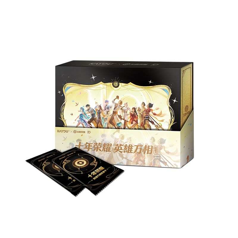 KAYOU Honor Of Kings 10th Anniversary, First Edition, Hero Wanxiang Collectible Card Collectible Cards Whole Box