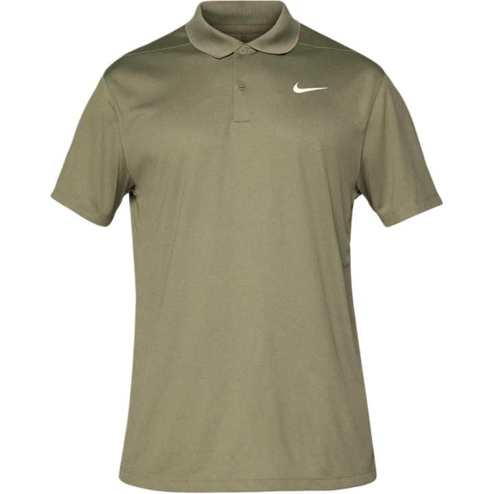 Nike Nike Golf Clothing Men's Medium Olive Green Lapel Moderate
