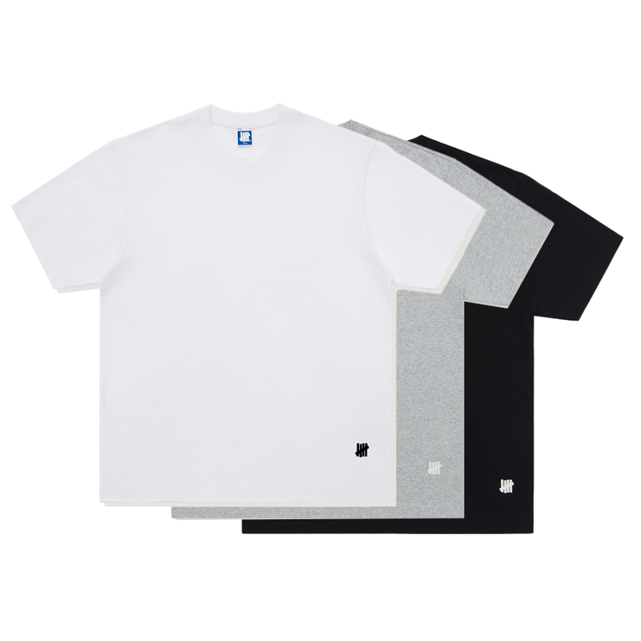 UNDEFEATED UNDEFEATED SS26 T Shirt Unisex 3 Pack
