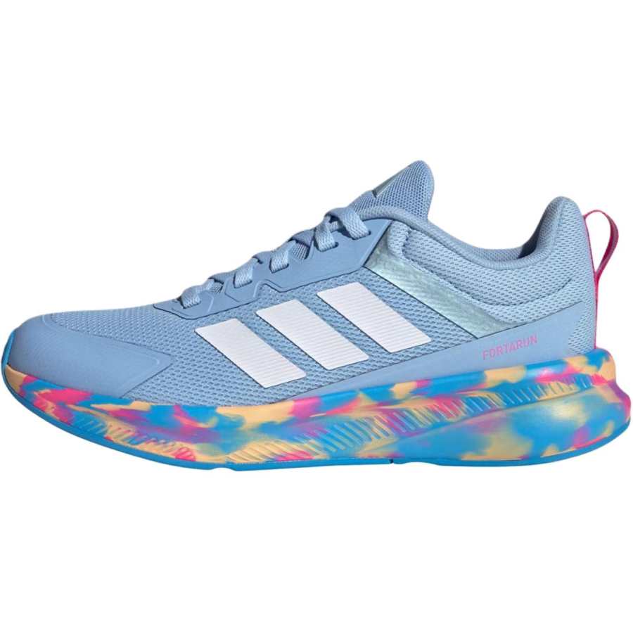 Adidas Adidas FORTARUN 4.0 Low top Kids' Running Shoes Blue White Unisex