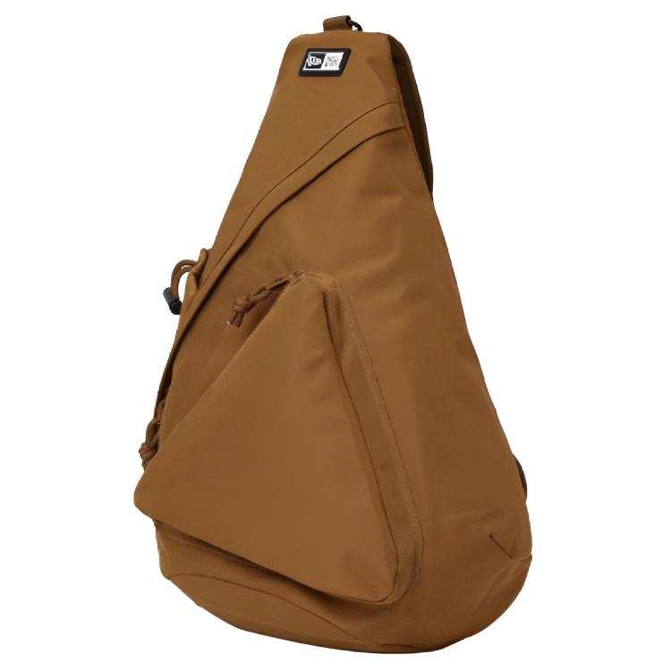New Era Zip Closure Sling Bag Unisex Brown