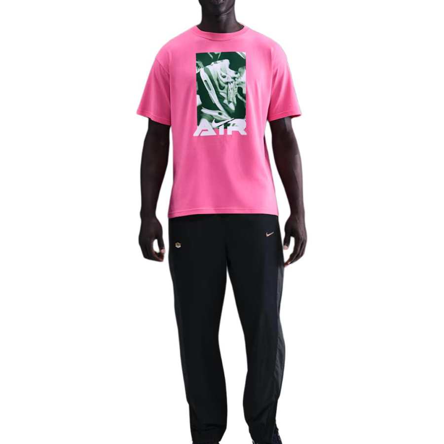 Nike Nike Sportswear T Shirts Men's Pink Ice Cream Color Crew Neck