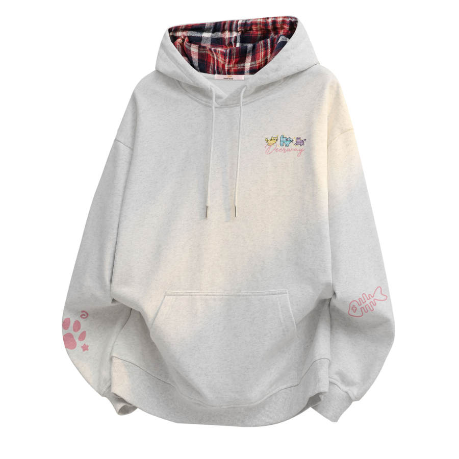 DEERWAY DEERWAY Sweatshirts Unisex Hooded Moderate Regular
