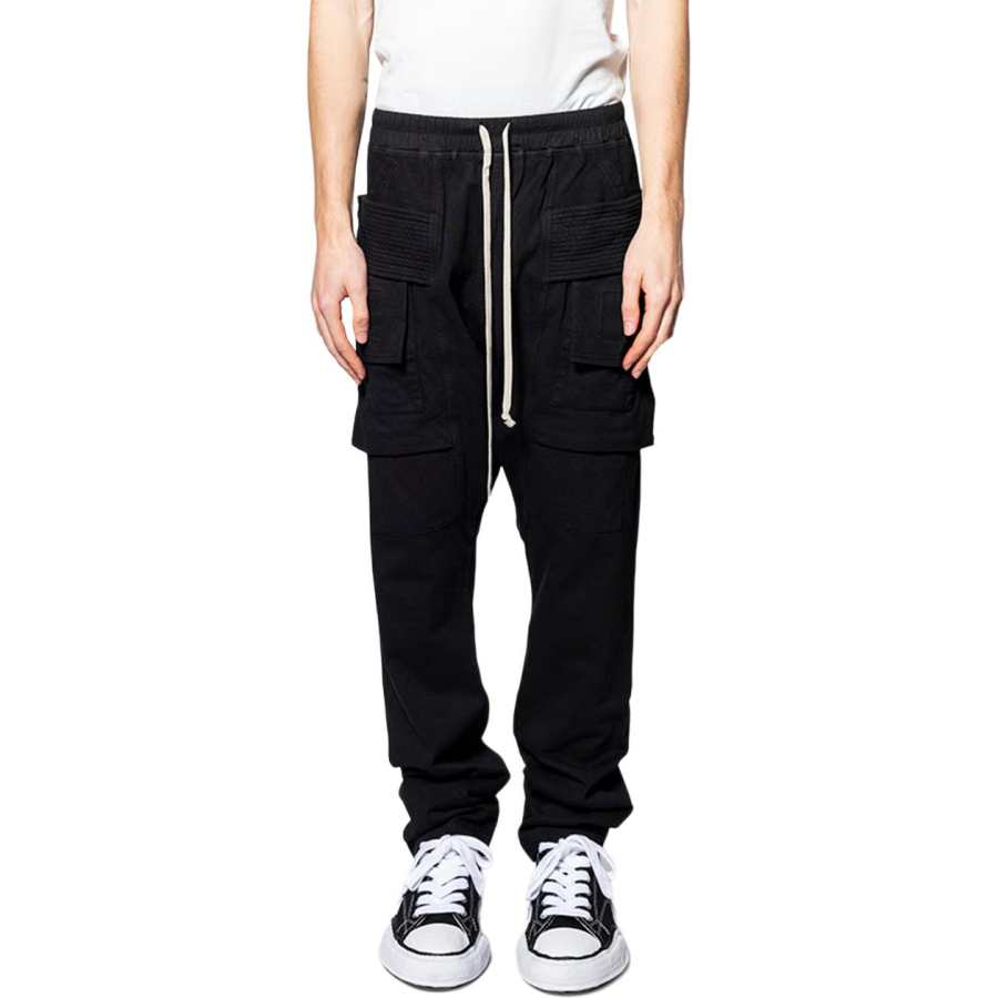 Rick Owens Drkshdw Cargo Drawstring Pants