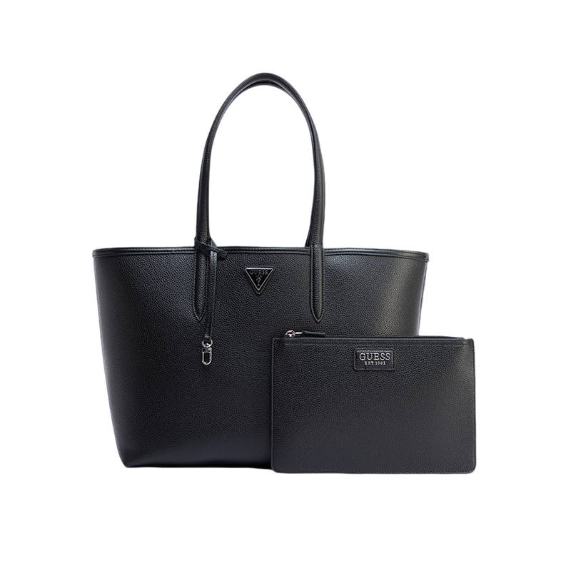 GUESS Synthetic Leather Shoulder Bag Women's Black
