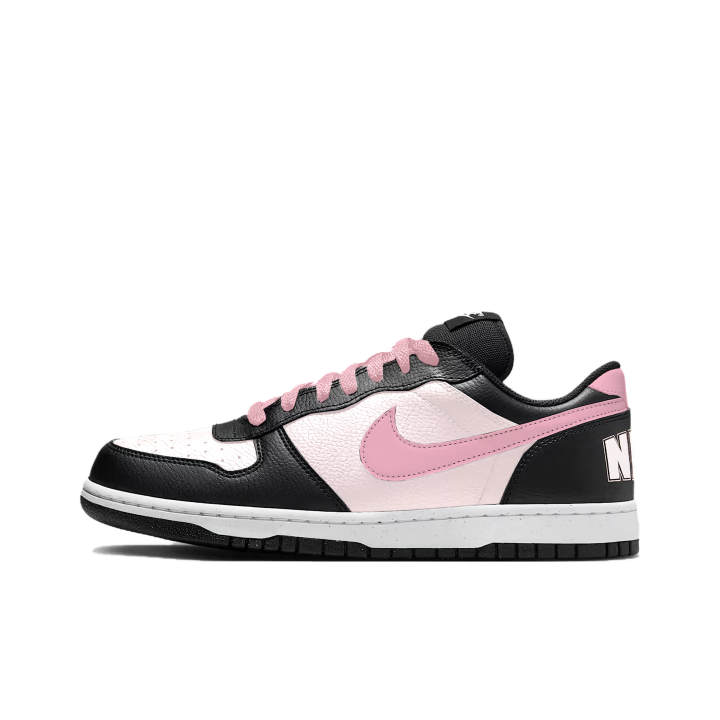Nike Nike Big Lunar Post, Strawberry Berry Coverage Low top Skateboard Shoes Men's Black Pink