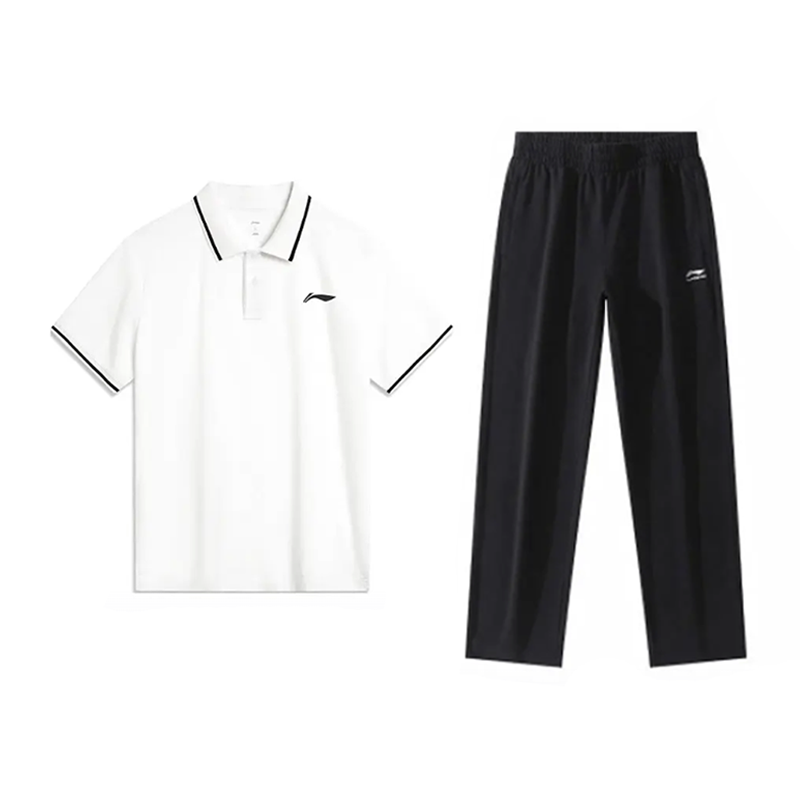 Li-Ning Li Ning Casual Sportswear Unisex Standard White+Black