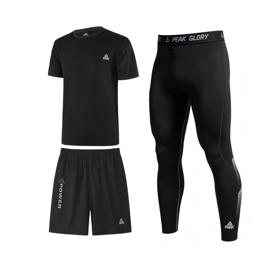 PEAK PEAK Casual Sportswear Men's Three Piece Set