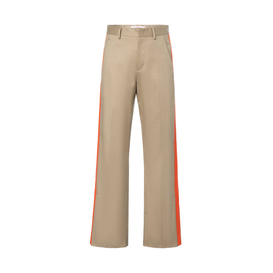 Valentino SS23 Casual Pants Men's Khaki