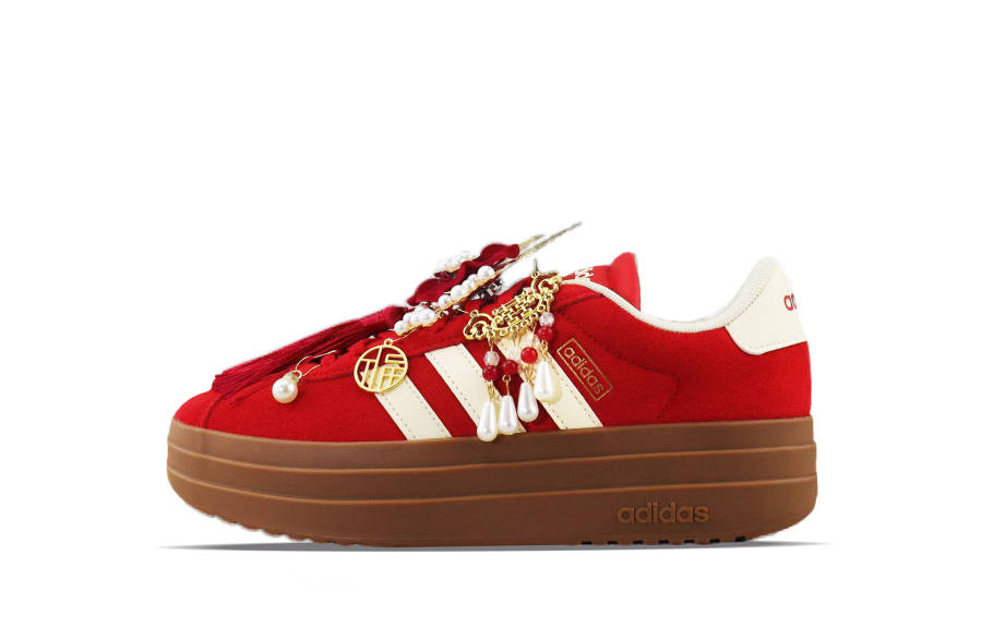 Adidas Adidas VL Court Bold Abrasion Resistant Slip Resistant Abrasion Resistant Slip Resistant Low top Skateboard Shoes