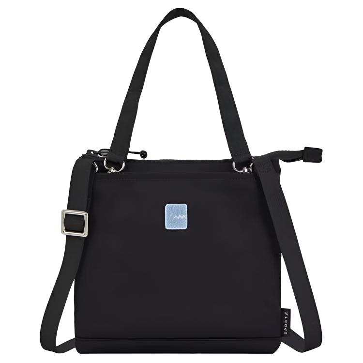 Agnes B. Agnes B. Polyester Crossbody Bag, Shoulder Bag Medium Men's Black