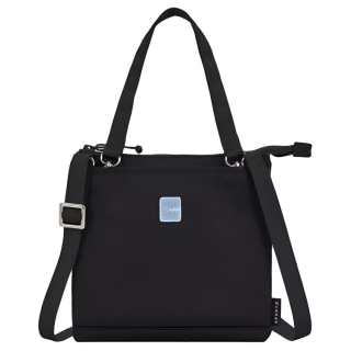 Agnes B. Polyester Crossbody Bag, Shoulder Bag Medium Men's Black