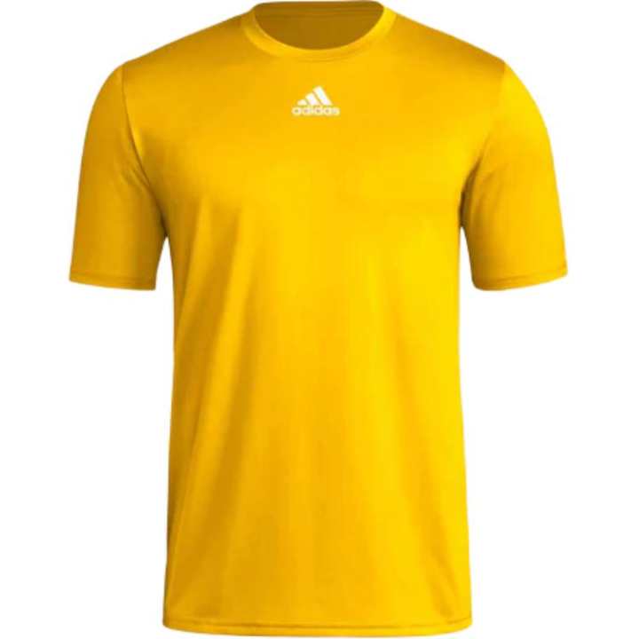 Adidas Adidas AEROREADY T Shirts Men's Yellow Crew Neck