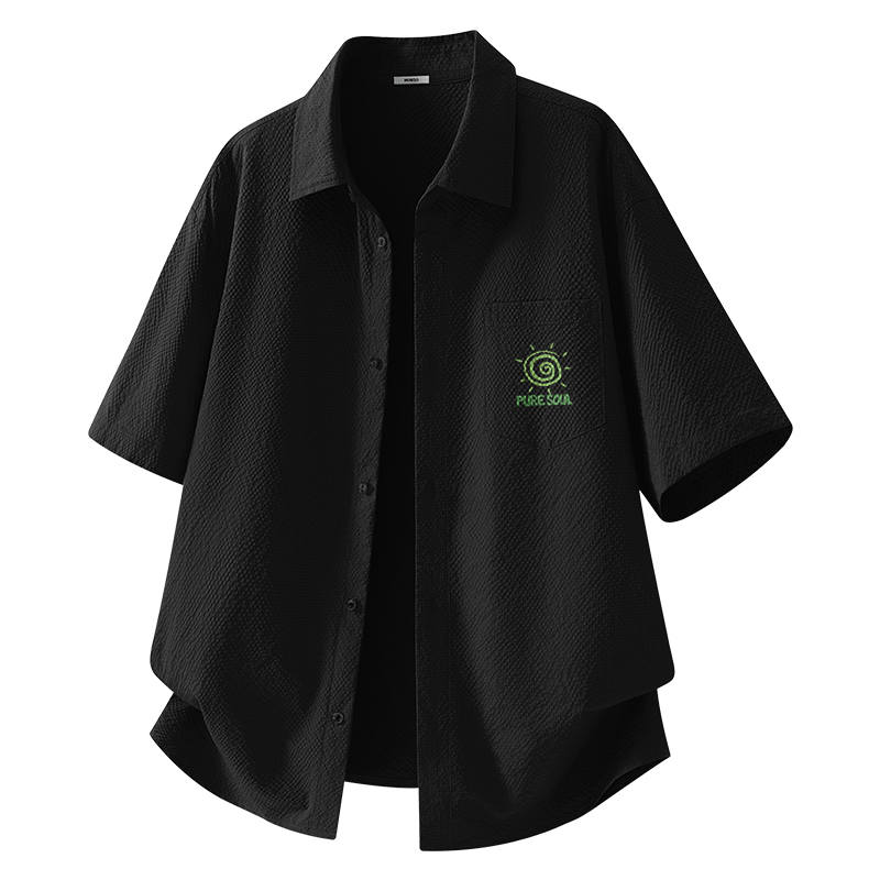 MINISO MINISO Shirts Unisex Lapel Moderate Workwear