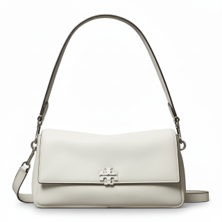 TORY BURCH Leather Shoulder Bag Small Women's Bianco