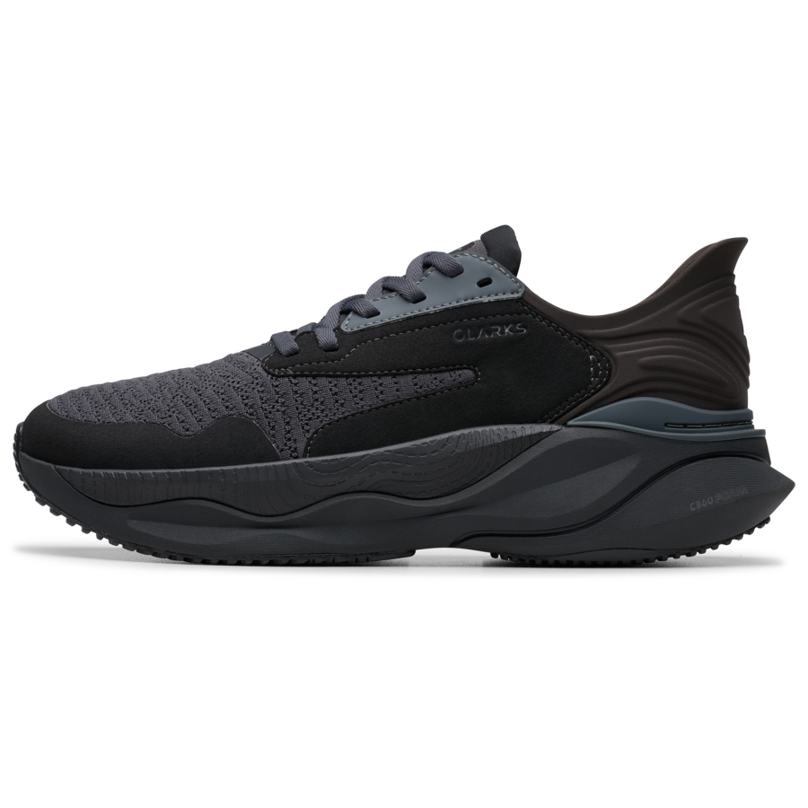 Clarks Fabric Casual Shoes Men's Black