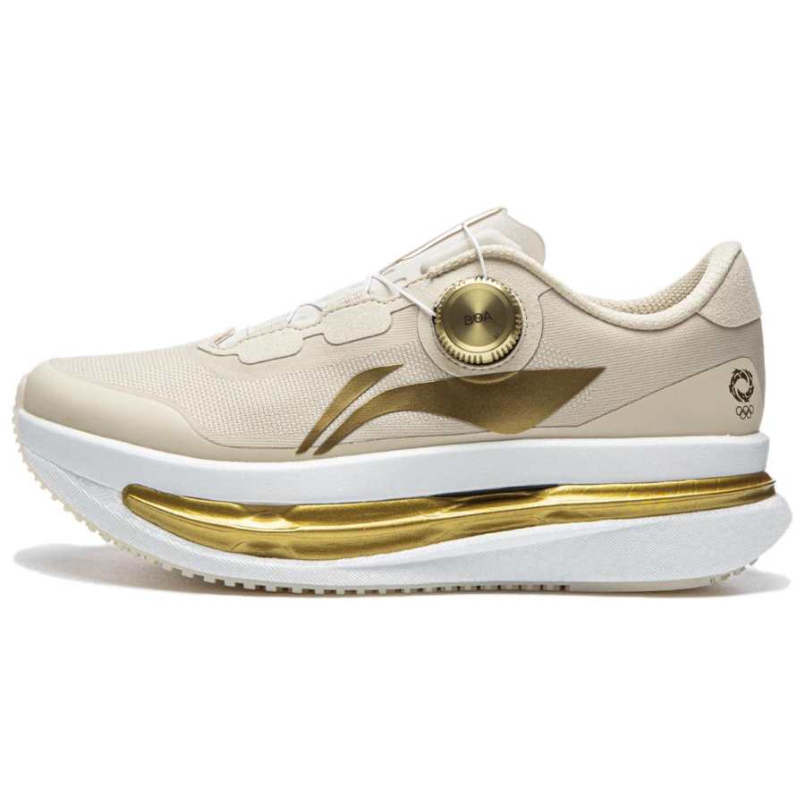 Li-Ning Li Ning Red Hare 9 ULTRA Cushioning Slip Resistant Abrasion Resistant Breathable Low top Running Shoes Women's