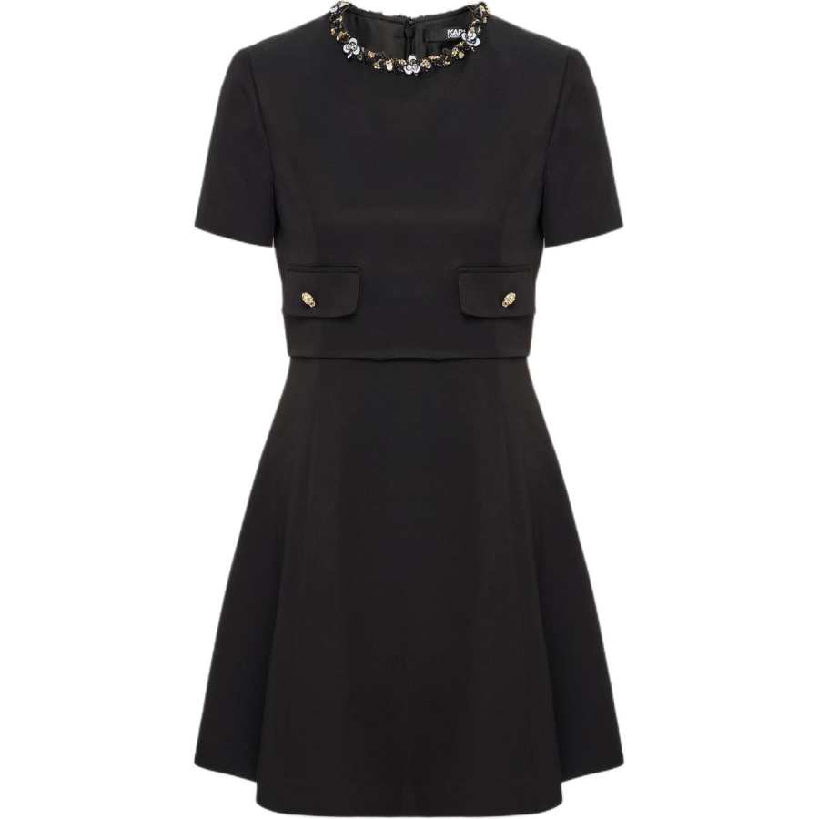 KARL LAGERFELD / Karl Lagerfeld Jeans Short Sleeved Dress Women's