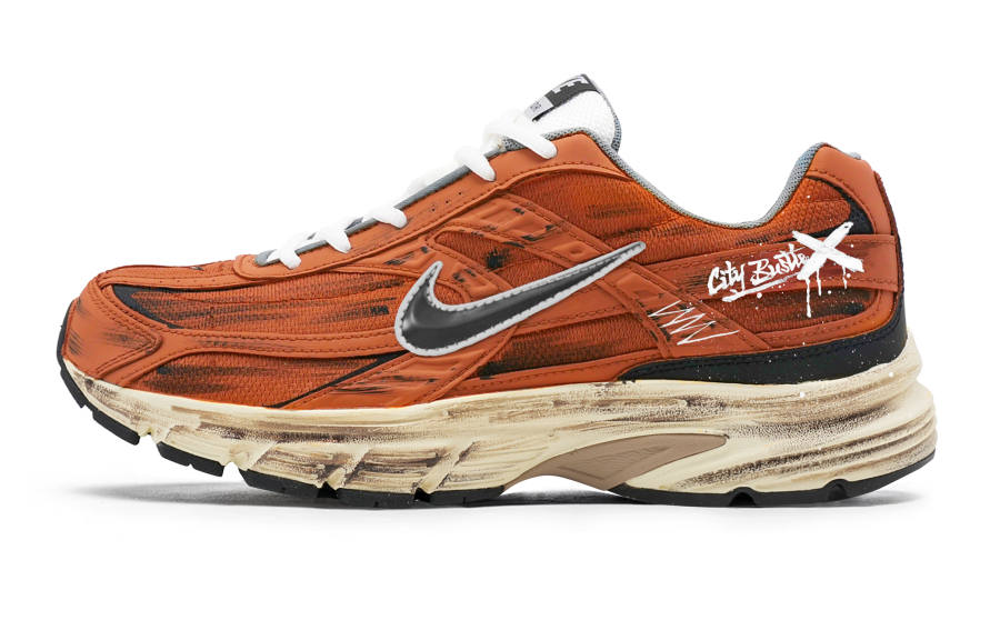 Nike Nike Initiator Low top Casual Running Shoes Men's Starry Orange