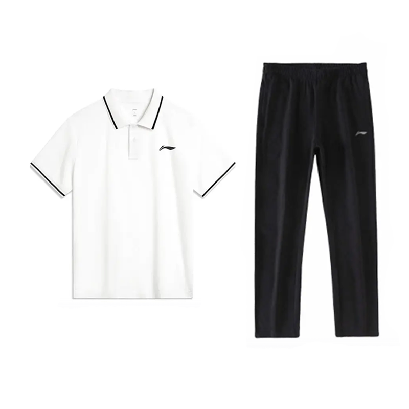 Li-Ning Li Ning Casual Sportswear Unisex Standard White+Black