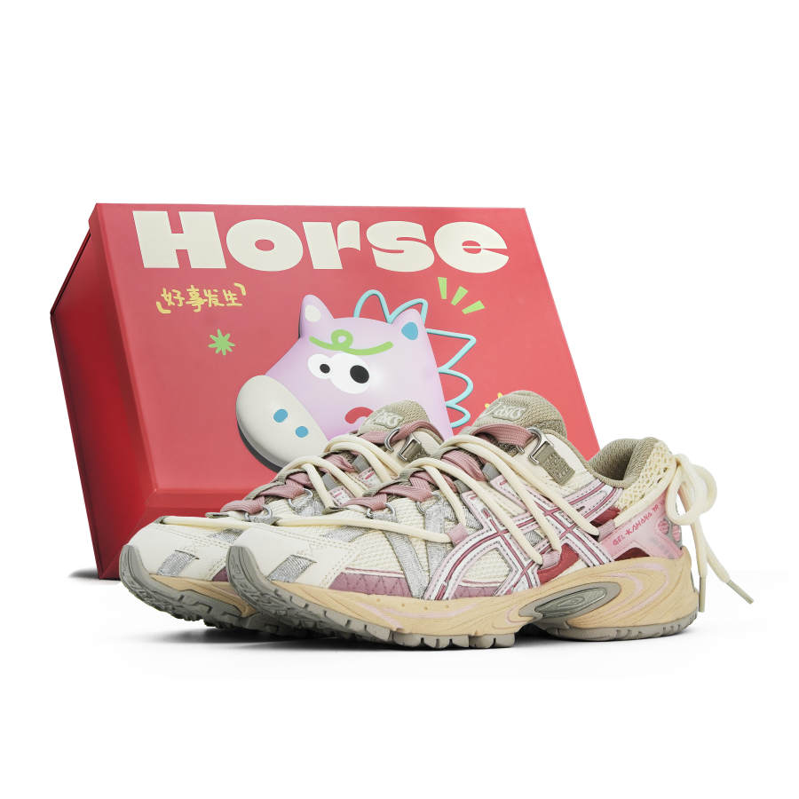ASICS Gel Kahana TR V2 Love Journal Abrasion Resistant Breathable Low top Casual Shoes Unisex Pink